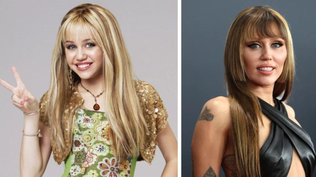 Miley Cyrus as Hannah Montana in Disney Channel series
